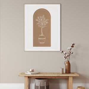 Olive Tree Print
