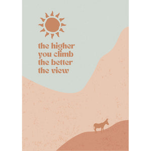 Climb High Print