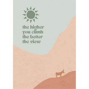 Climb High Print