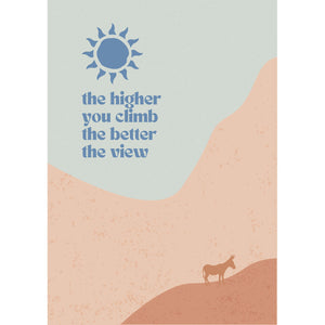 Climb High Print