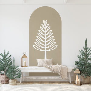 Christmas Pine Tree Beige